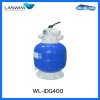 ถังกรองทราย WL-IDG400 ￠410mm/ 16"  Top mount filter (polyester laminated) with 1.5'' Multiport Valve, blue color