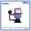 27 Sq.Ft. FulFlo D.E. Filter Waterco  multiport  valve1.5"