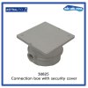 Connection box with security cover กล่องต่อสายไฟชนิดพลาสติกพร้อมฝาปิดนิรภัย ช่องต่อเกลียวขนาด 3/4"