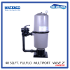 48 Sq.Ft. FulFlo D.E. Filter Waterco multiport  valve 2"