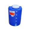 PE Tank ถังPE 50ลิตร TEME หนา 3.5 mm สีน้ำเงิน พร้อมสเกลบอกปริมาณสารเคมี มีรูเดรน 1/2"