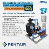 Complete set Pentair  ประกอบเสร็จพร้อมใช้งาน Made in Europe and USA คุณภาพดี รับประกัน 2ปีเต็ม สำหรับสระว่ายน้ำ 50Q ระบบเกลือ