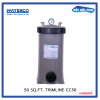 เครื่องกรองกระดาษ 50 Sq.Ft. Trimline CC50 Waterco