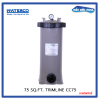 เครื่องกรองกระดาษขนาด 75 Sq.Ft. Trimline CC75 waterco