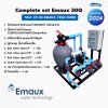 Complete set Emaux ระบบเกลือสำหรับสระไม่เกิน 30 คิว