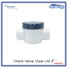 Emaux Check Valve Clear Lid V50-1(A) เช็ควาล์วฝาใส 2" ABS & PVC แบบสวมท่อ