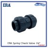 Spring Check Valve 1-1/2" UPVC
