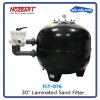 เครื่องกรองทราย FLT-076 Laminated Sand Filter  ขนาด 30" แบบมัลติพอร์ตวาล์วด้านข้าง 2"  NOZBART