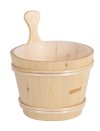 ถังไม้ “HARVIA” Sauna Accessory, 7 l Bucket With Plastic Pot* สินค้าไม่มีสต็อก กรุณาสั่งซื้อล่วงหน้า 60 - 90 Days
