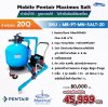 Mobile Pentair Maximus Salt-บำบัดน้ำได้ - ดูดตะกอนได้ - ไม่จำเป็นต้องมีห้องเครื่อง สำหรับสระ 20Q