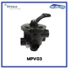 MPV03-V มัลติพอร์ทวาล์ว 1.5" Side Mount สำหรับถังกรองรุ่น S Series(เฉพาะหัว)