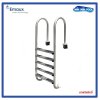 บันได 5 ขั้น Stainless รุ่น NMU515‐SR-316  S.S. Steps with Anti-Slip Pad