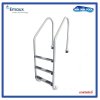 บันได 3 ขั้น Stainless รุ่น NSL315 steel 316  S.S. Steps with Anti- Slip Pad