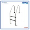 บันได 2 ขั้น สแตนเลส รุ่น NSL215-SR 316   ขั้น S.S. Steps with Anti- Slip Pad