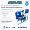 Complete set ระบบเกลือ Pentair/SANDIA สำหรับสระ 200Q (รับประกัน ปั๊ม ถังกรอง เครื่องเกลือ รับประกัน  2ปี )