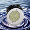 โคมไฟ Slim LED  8W ,AC/DC12V  Cool White (6500K) Plastic Nicheless Slim LED Pool Light Series