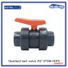 บอลวาล์ว Astral pol /Cepex / 2-1/2" EPDM-HDPE