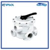 Kripsol  Multiport Valve 2"มัลติพอร์ทวาล์ว สีขาว ขนาด 2" ใช้กับถังกรองทราย AK760(30") - AK900(36")