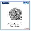 Air blower ปั๊มลมต่อเนื่อง 2.2 kW Flow 312 m3/h (3.0 HP) 230/400 V