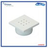 หัวปิดท่อลม PSF-15-W Square Floor Bubble 9 holes  สีขาว