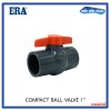 COMPACT BALL VALVE UPVC 1" ERA