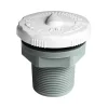 แอร์วาล์ว EM1835 Standard Air Valve Control ABS, Connection 1.5" สีขาว