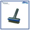CE220  แปรงสแตนเลสด้านหลังอลูมิเนียมขัดเงา  ขนาด 5 นิ้ว ขนาด 125 x 150 x 125มม. Emaux