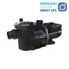 ปั๊มEPV150- WIFI+RS485+TUYA  1.5 HP/220V/1 PH ปั๊มสระน้ำปรับสปีด EMAUX  พร้อมยูเนี่ยน 2/2.5 นิ้ว