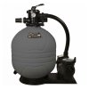 ชุดกรองทรายพร้อมปั๊ม “EMAUX” FSM Series Sand Filtration System c/w Pump (24"+SPH150), In & Outlet 1.5", Flowrate 22 m³/Hr. @ 8m m.