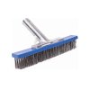 Deluxe Algae Brush 10” Stainless steel brush with metal handle