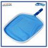 LS03  กระชอนแบนช้อนผง ด้ามอลูมิเนียม  Aluminum Leaf Skimmer (Nylon Net + Blue Handle) Jesta