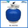 ถังกรองทราย WL-IDG700 ￠700mm/ 28"  Top mount filter (polyester laminated) with 1.5'' Multiport Valve, blue color