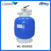 ถังกรองทราย WL-IDG500 ￠535mm/ 21"  Top mount filter (polyester laminated) with 1.5'' Multiport Valve, blue color