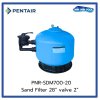 ถังกรองทราย Pentair Sand Filter SDM700-20 Size 28" Side Mount Valve 2"