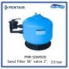 ถังกรองทราย Pentair Sand Filter SDM900 Size 36" Side Mount Valve 2"
