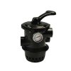 มัลติพร็อตวาล์ว 6 Way 2.5" Valve (Blk) w/ union,SG & PG