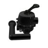 มัลติพร็อตวาล์ว 6 Way 2" Valve SideMount  BLK with piping, union