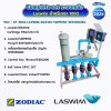 Complete set ประกอบเสร็จพร้อมใช้งาน Laswim ระบบเกลือ สำหรับสระ 100Q