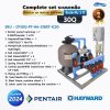 Complete set ระบบเกลือ premium set Pentair-Hayward รับประกัน 2 ปี สำหรับสระ 30Q