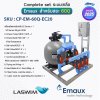 Complete set Emaux ระบบเกลือสำหรับสระไม่เกิน 60 คิว