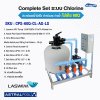 อุปกรณ์สระว่ายน้ำ Complete Set ระบบ Chlorine ประหยัดแต่น้ำใสเร็ว  สำหรับสระว่ายน้ำ ไม่เกิน 60Q  น้ำใสสะอาด บำรุงรักษาง่าย น้ำใสเร็ว ประหยัดต้นทุน