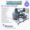 Complete set Emaux ระบบเกลือสำหรับสระไม่เกิน 80 คิว