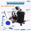 ชุดรถเข็นทำความสะอาดสระว่ายน้ำ/ Mobile Cleaning ระบบถังกรองผ้า DE3620-Super-II 1 HP สำหรับสระว่ายน้ำขนาดใหญ่และสาธารณะ