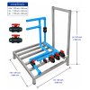 แท่นชุดประกอบ Complete Set พร้อมอุปกรณ์ ท่อ Ball Valve Check Valve