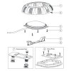Lights Face plate for TP100 Emaux