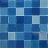โมเสกแก้ว Fiji Blue/Gloss(ฟูจิ บูล/กรอส) ขนาดเม็ด 48x48x4m /ราคาต่อกล่อง