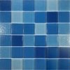 โมเสกแก้ว Fiji Blue(ฟูจิ บูล) ขนาดเม็ด 48x48x4m /ราคาต่อกล่อง