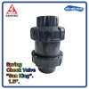 San King”Spring Check Valve UPVC สปริงเช็ควาล์ว ยูพีวีซี ขนาด 1.5” (1.1/2") แบบสวมท่อทากาวทั้ง 2 ด้าน