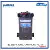 เครื่องกรองกระดาษขนาด 180 Sq.Ft. Opal Cartridge Filter Port Site 2"