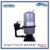36 Sq.Ft. FulFlo D.E. Filter Waterco  multiport  valve 2"